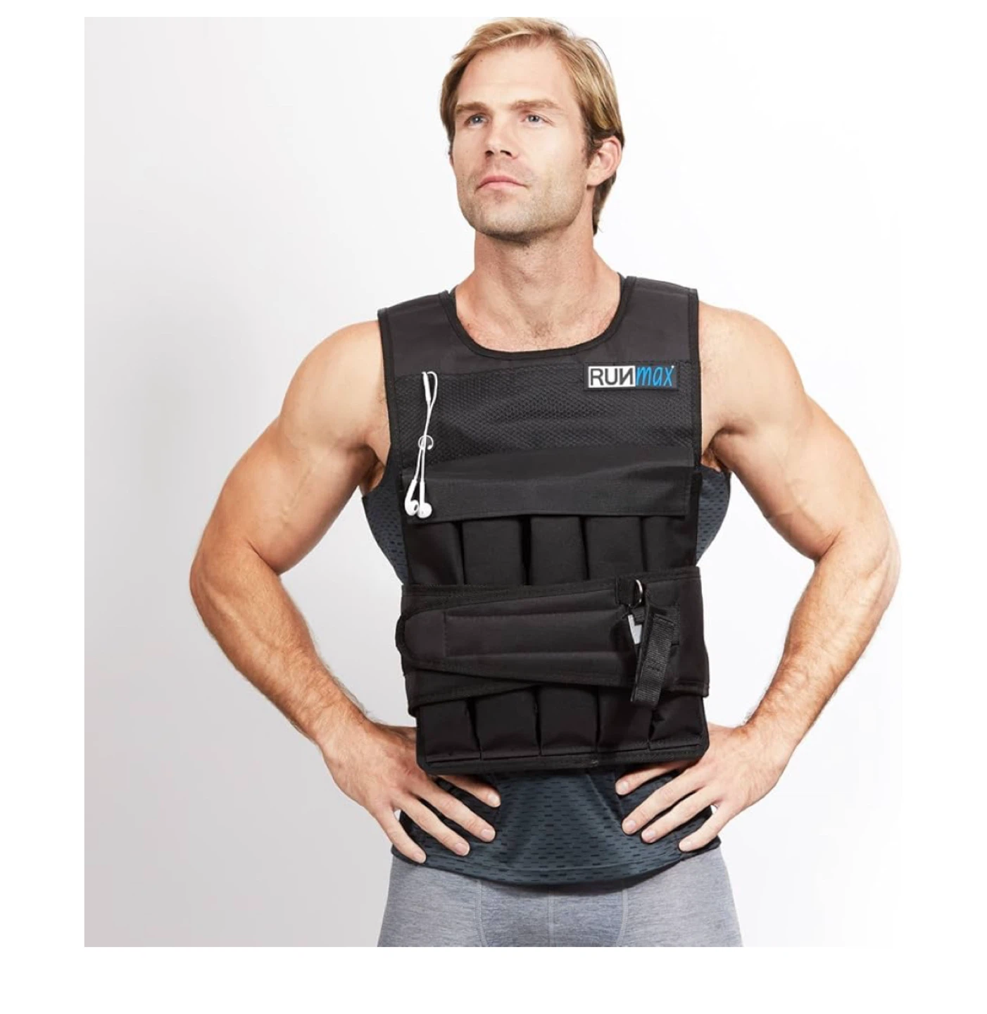 RUNMax Adjustable Weighted Vest (12-40lbs) - photo 2