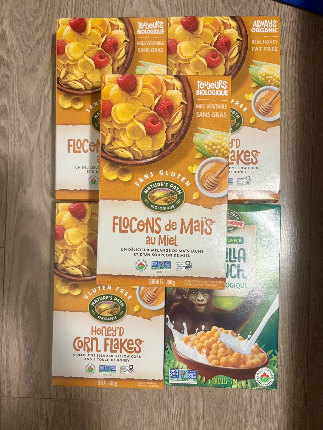 Nature's Path Honey'D Corn Flakes Cereal