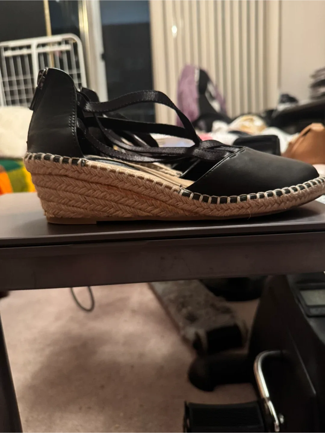 Reaction Kenneth Cole Espadrille Wedge Sandals, Size 6.5 US image indicator(5)