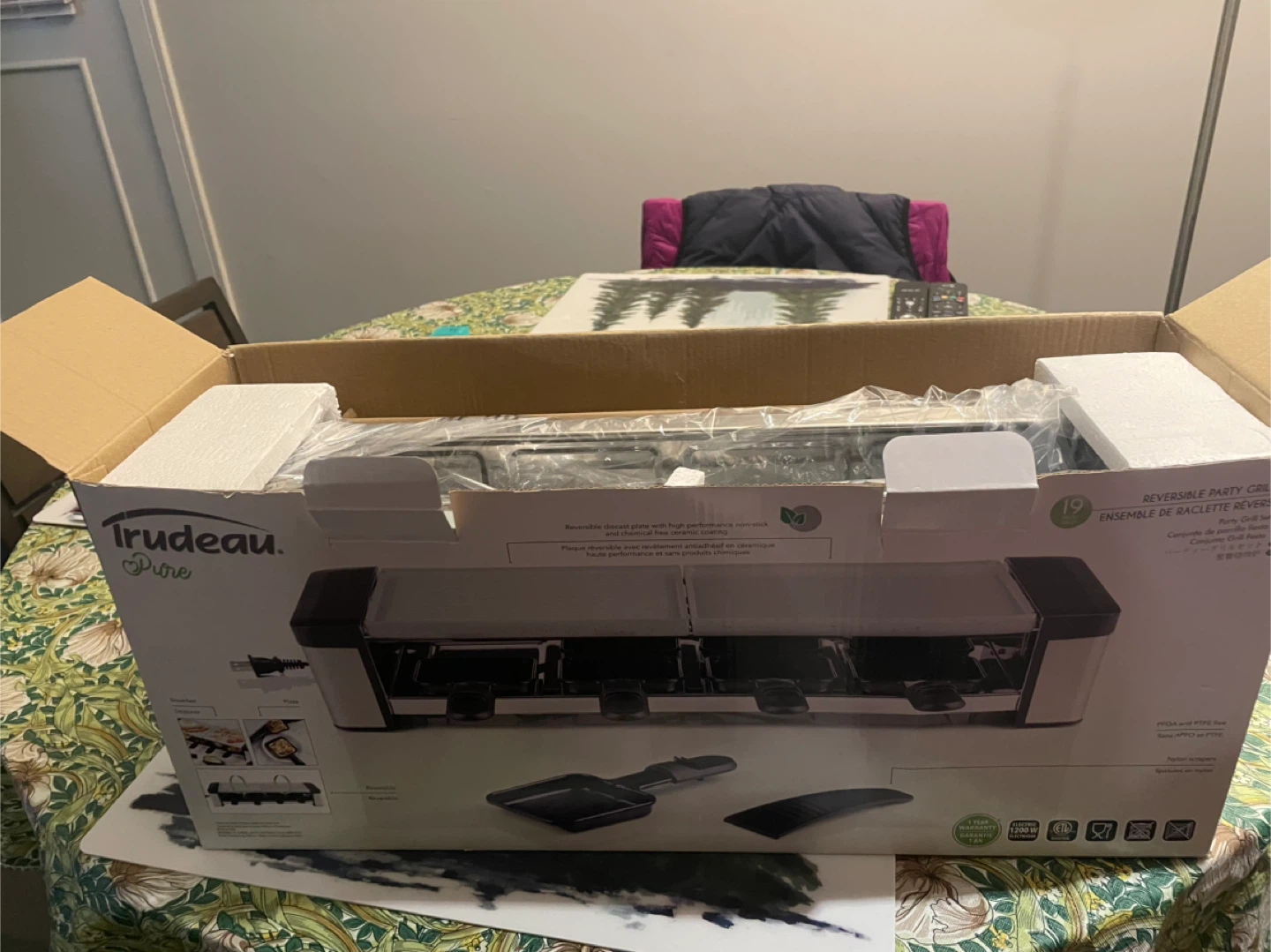 New Trudeau Pure Reversible Party Grill Set - photo 3