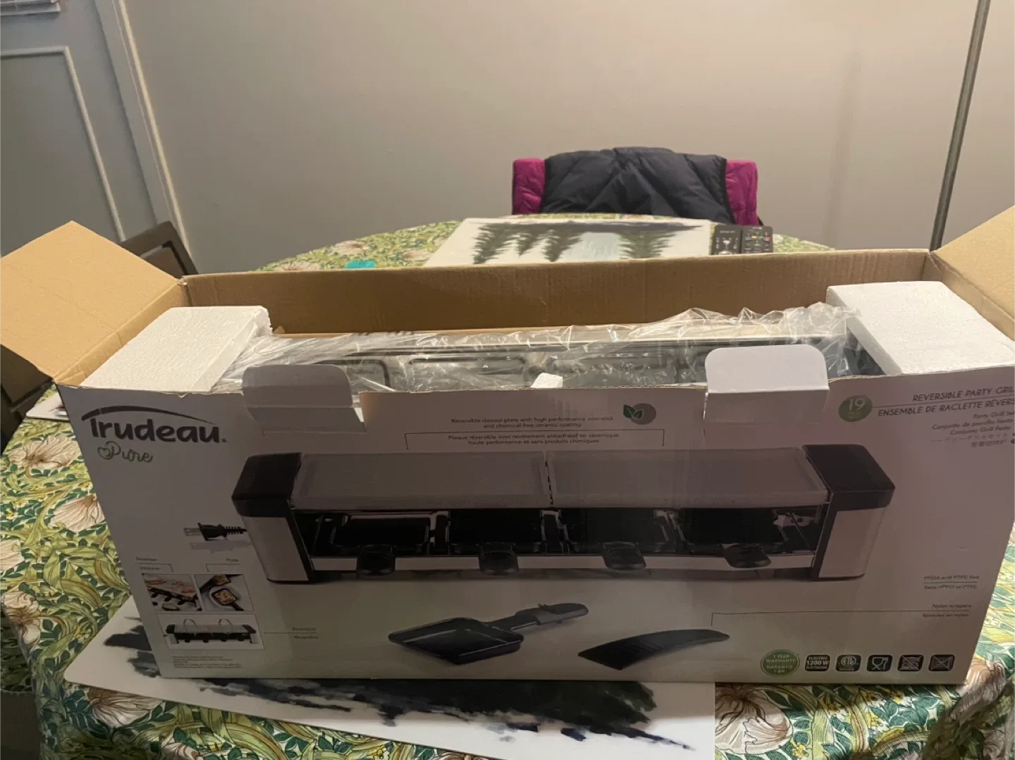 New Trudeau Pure Reversible Party Grill Set image indicator(3)