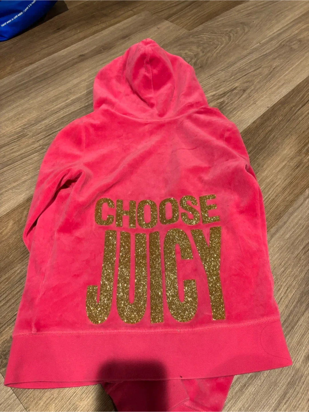 Juicy Couture Pink Velour Hoodie image indicator(2)