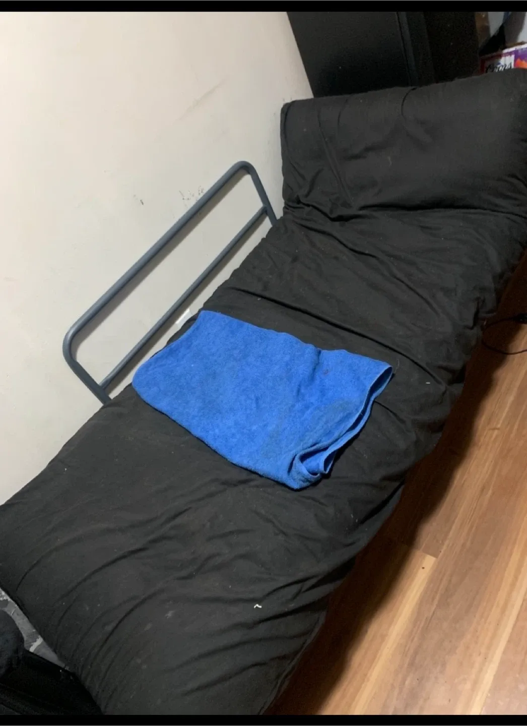 Black Futon Frame and Mattress image indicator(3)