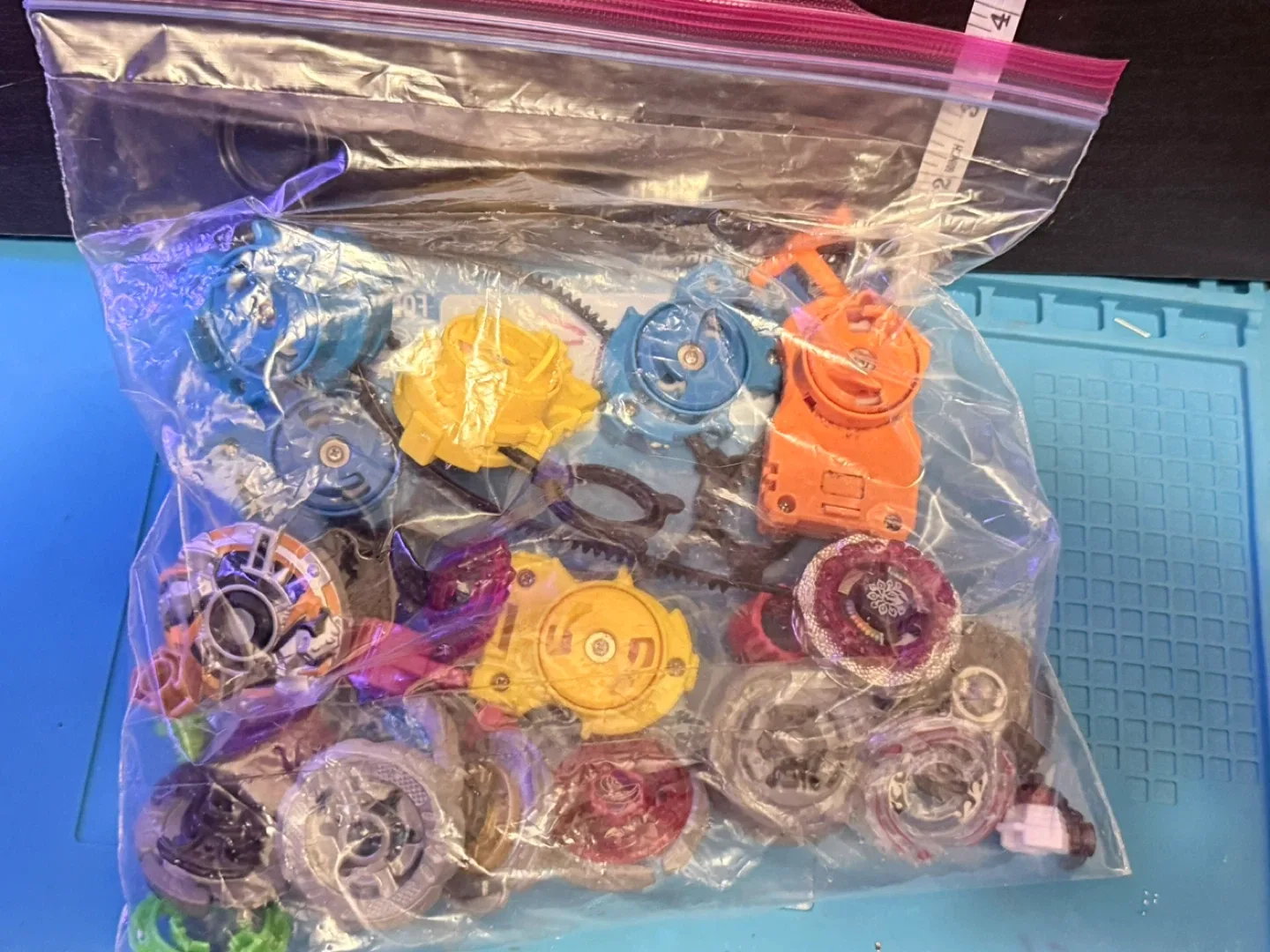 Beyblade Lot with Launchers