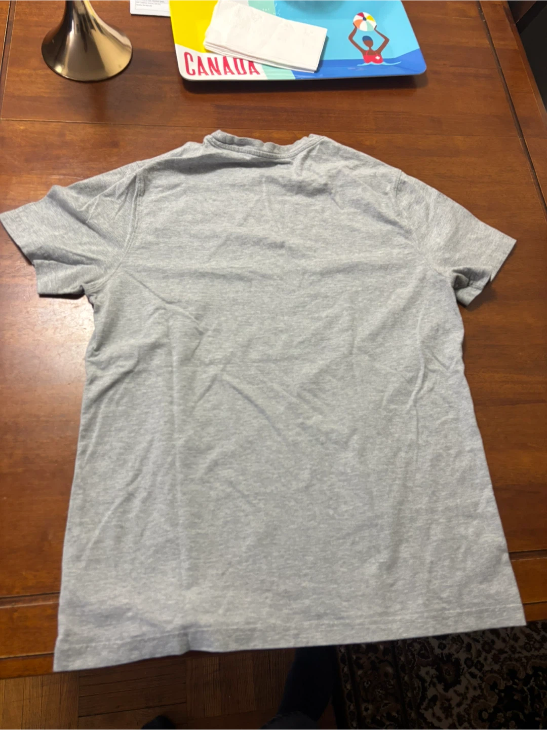 Champion Grey T-Shirt - Size Large - photo 3