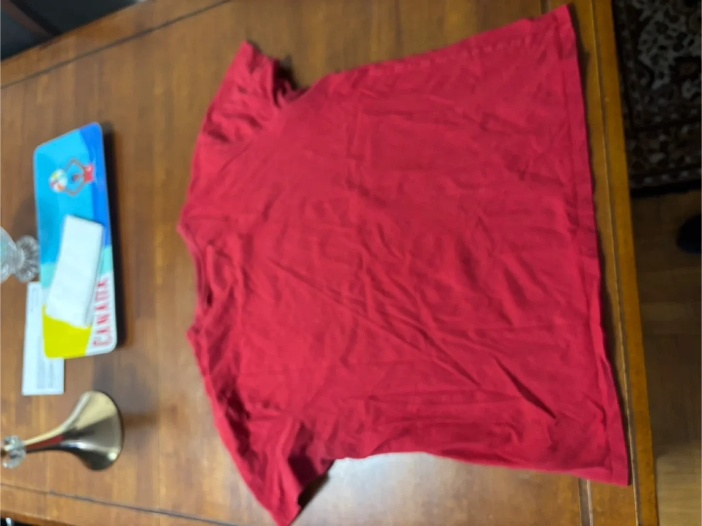 Tommy Hilfiger Red T-Shirt - Size L image indicator(3)