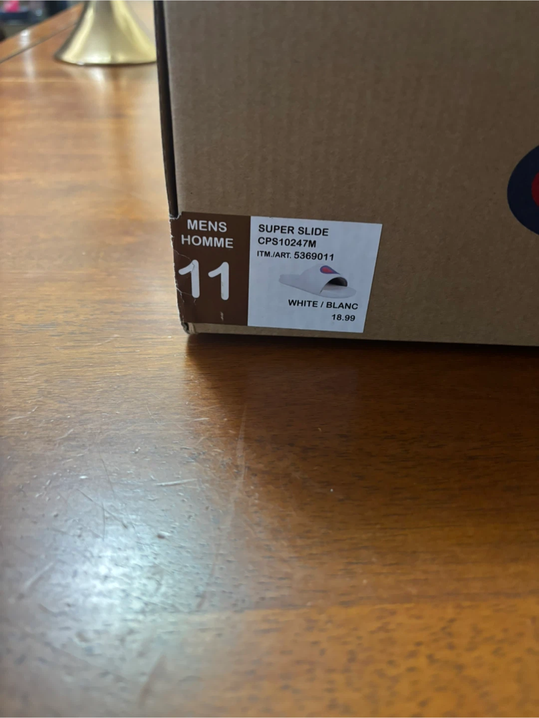 Champion Super Slide White - Size 11 (New) - photo 2