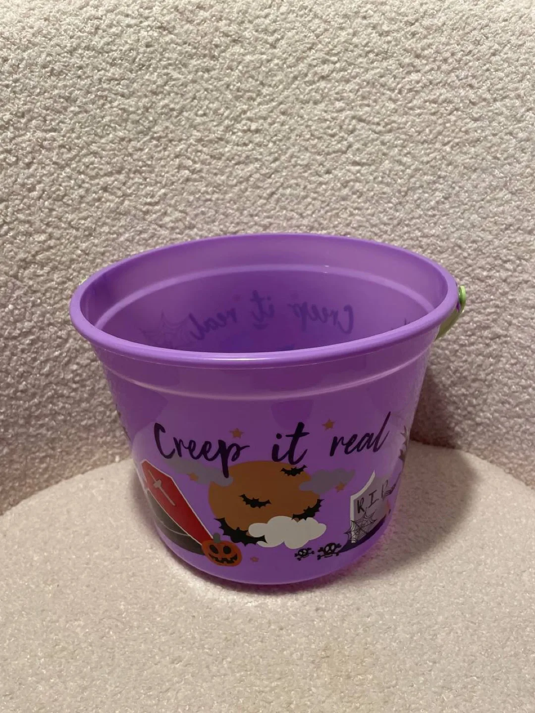 Purple Halloween Bucket - Creep It Real image indicator(2)