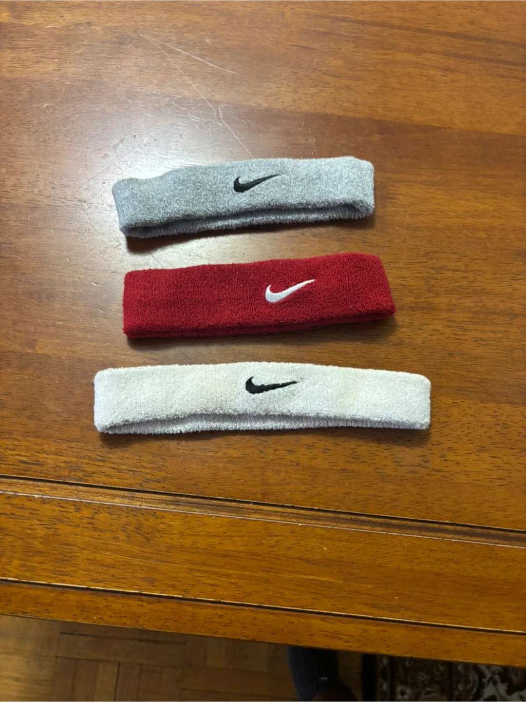 Nike Headbands - Grey, Red, White thumbnail