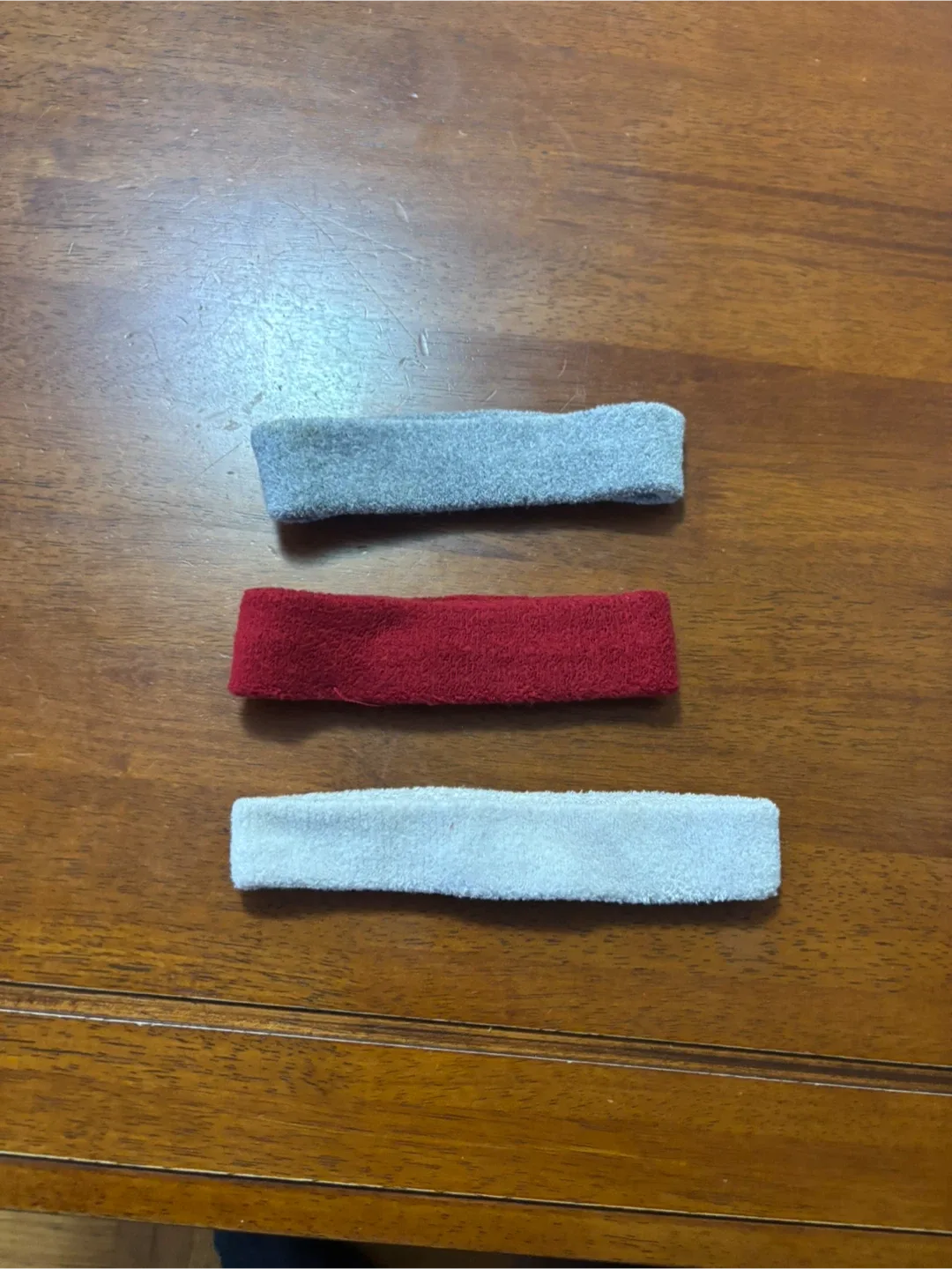 Nike Headbands - Grey, Red, White image indicator(2)
