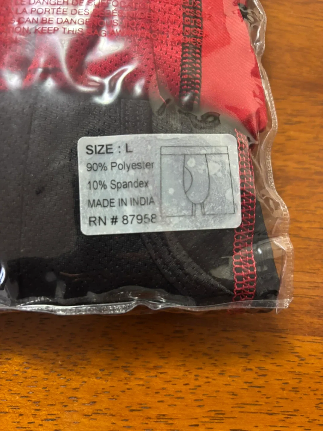 New AND1 Men's Boxer Briefs - Size L image indicator(2)