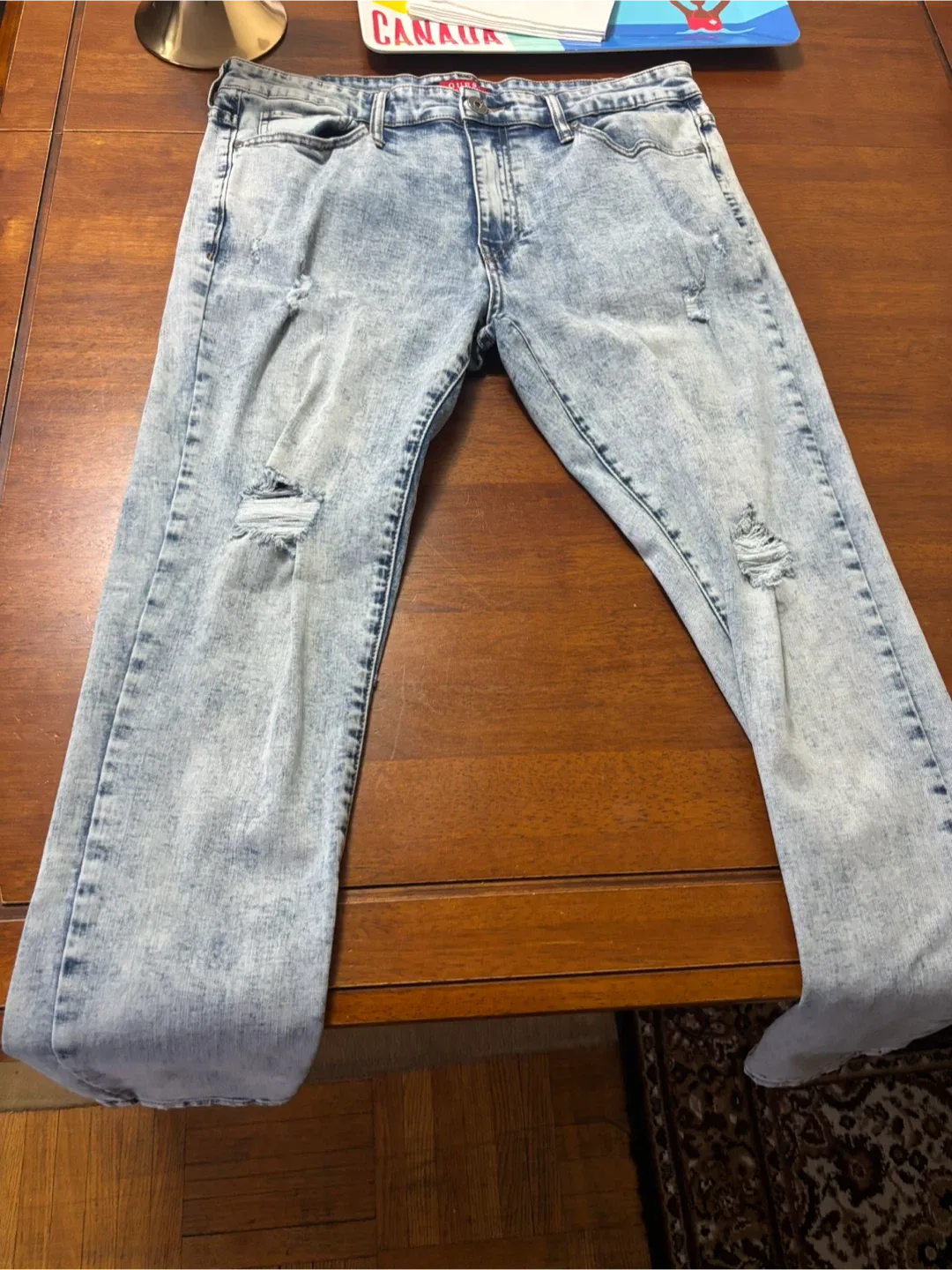 Guess Modern Skinny Avalon Fit Jeans - Size 38 thumbnail