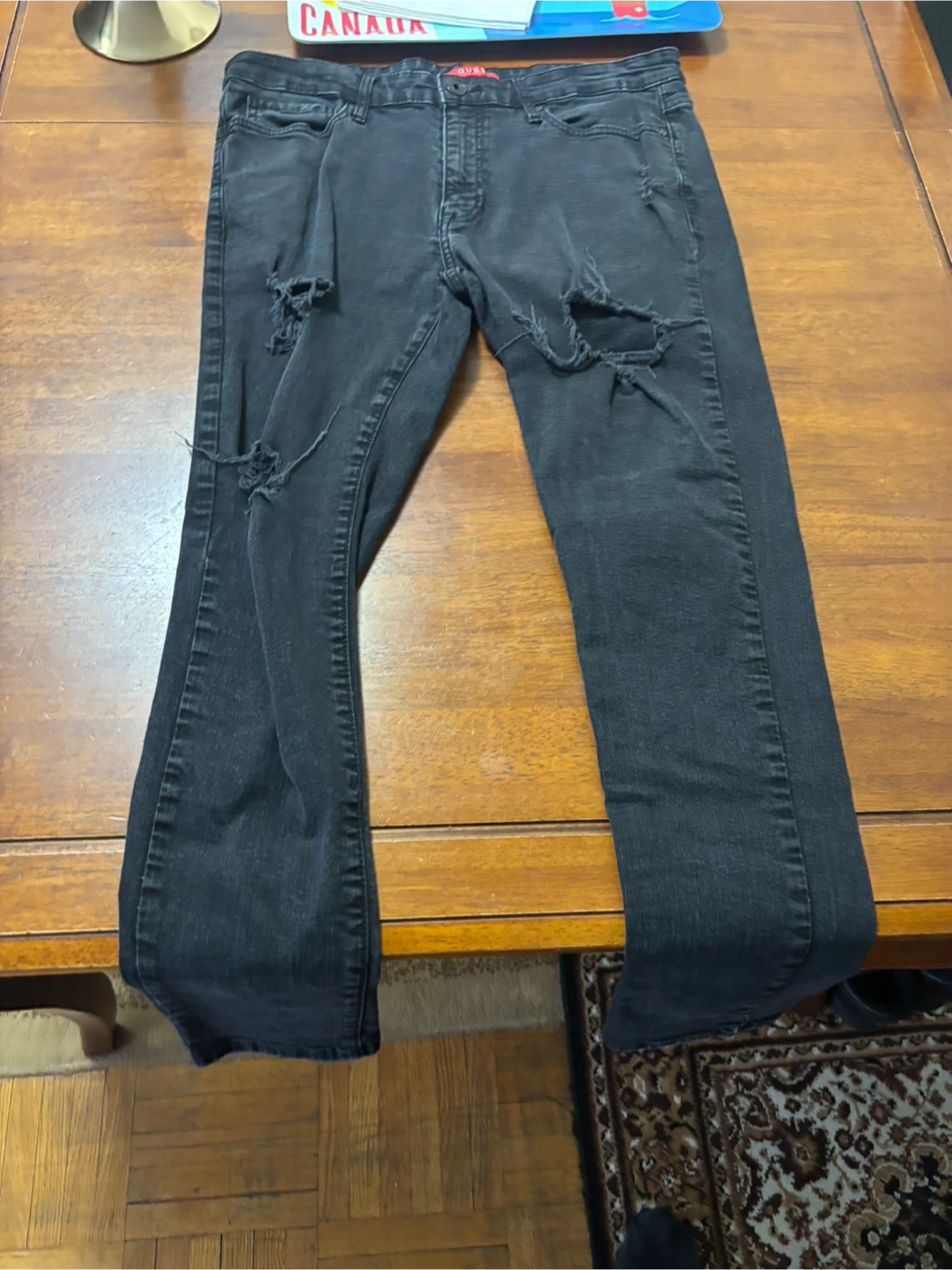 GUESS Avalon Modern Skinny Jeans, Size 36