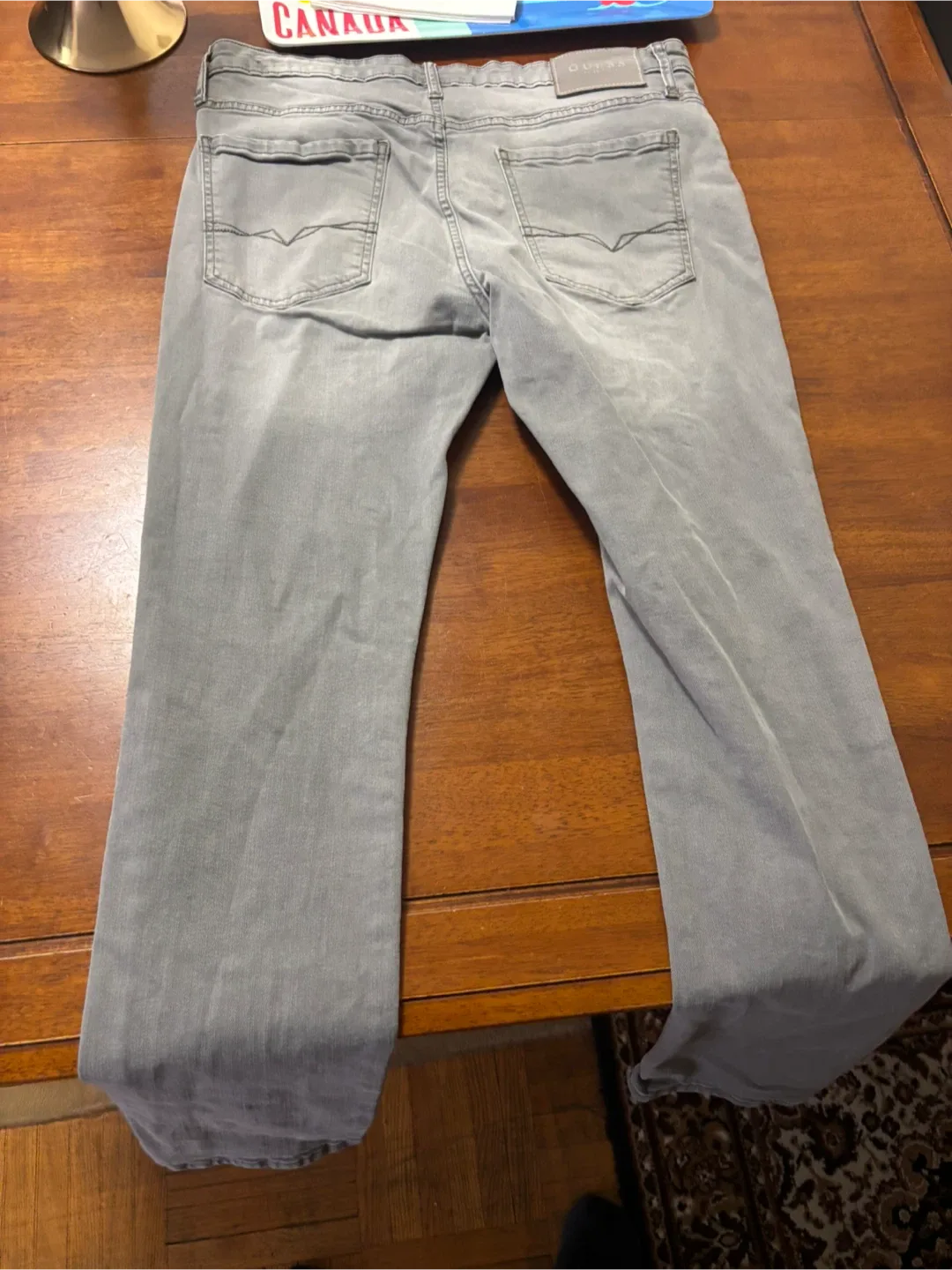 Guess Los Angeles Grey Skinny Jeans - Size 36 image indicator(5)