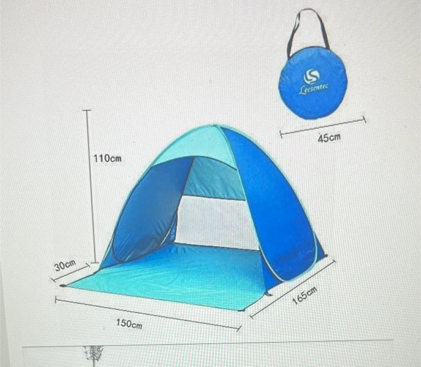 Leesentec Pop Up Tent - photo 4