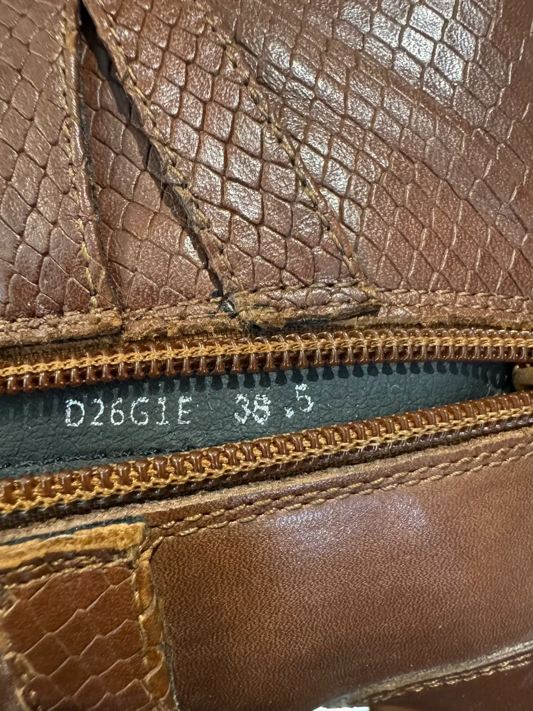 Geox Brown Leather Ankle Boots - Size 8.5 image indicator(4)