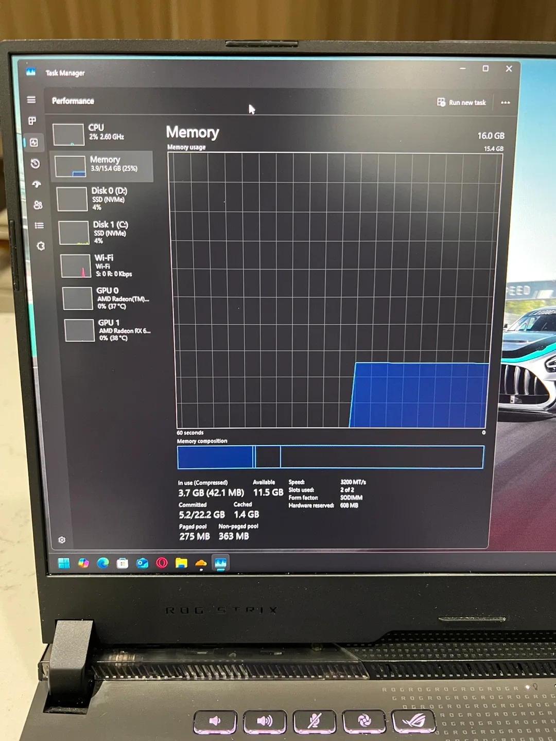 Asus ROG Strix AMD Advantage edition gaming laptop image indicator(6)
