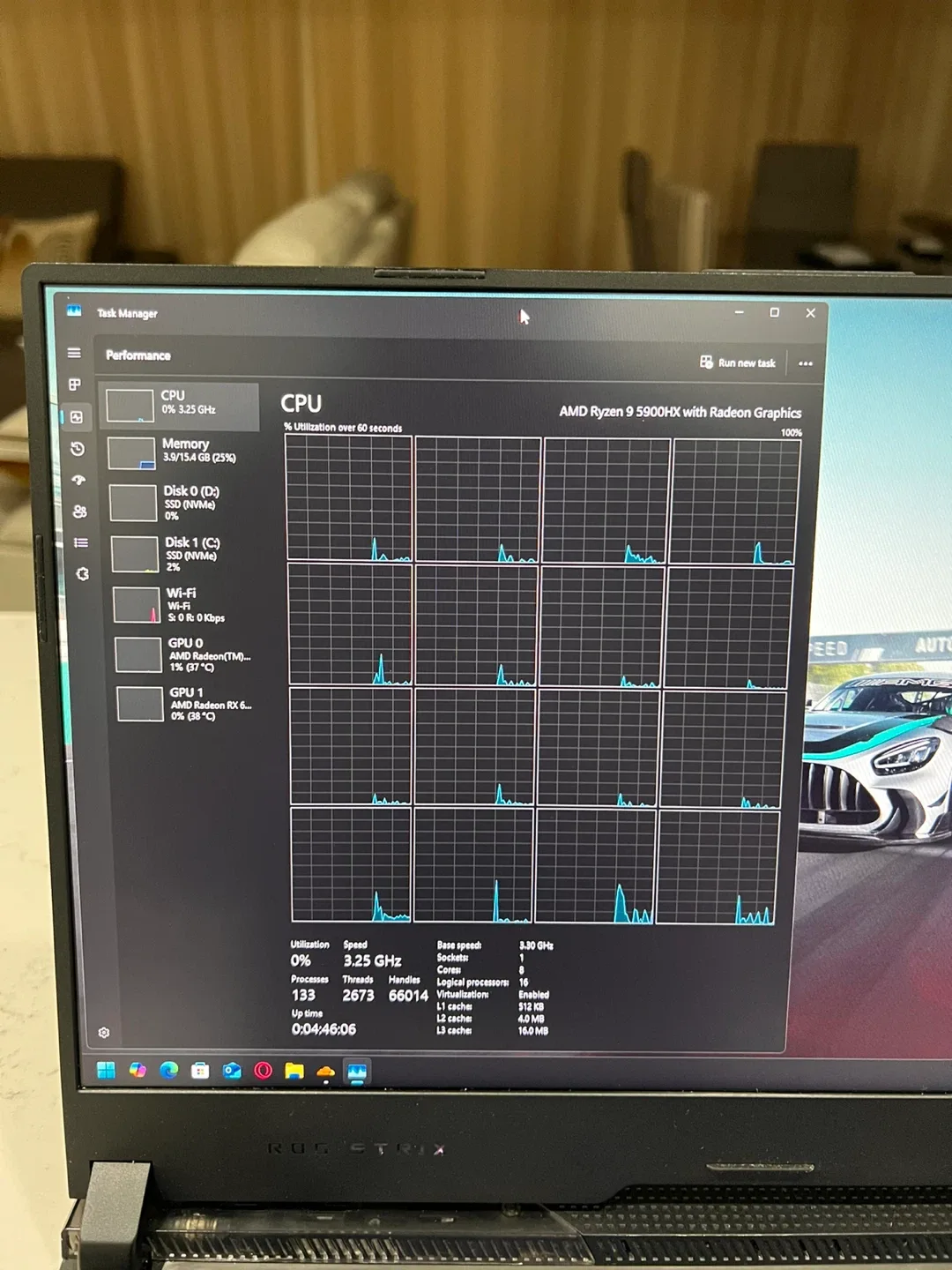 Asus ROG Strix AMD Advantage edition gaming laptop image indicator(4)
