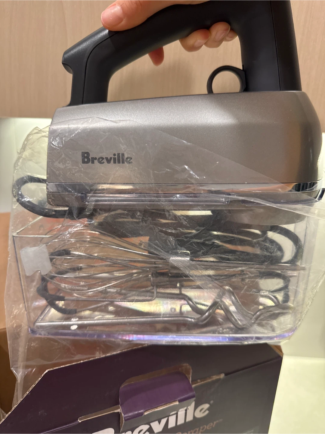 Breville Handy Mix Scraper Hand Mixer - Like New!