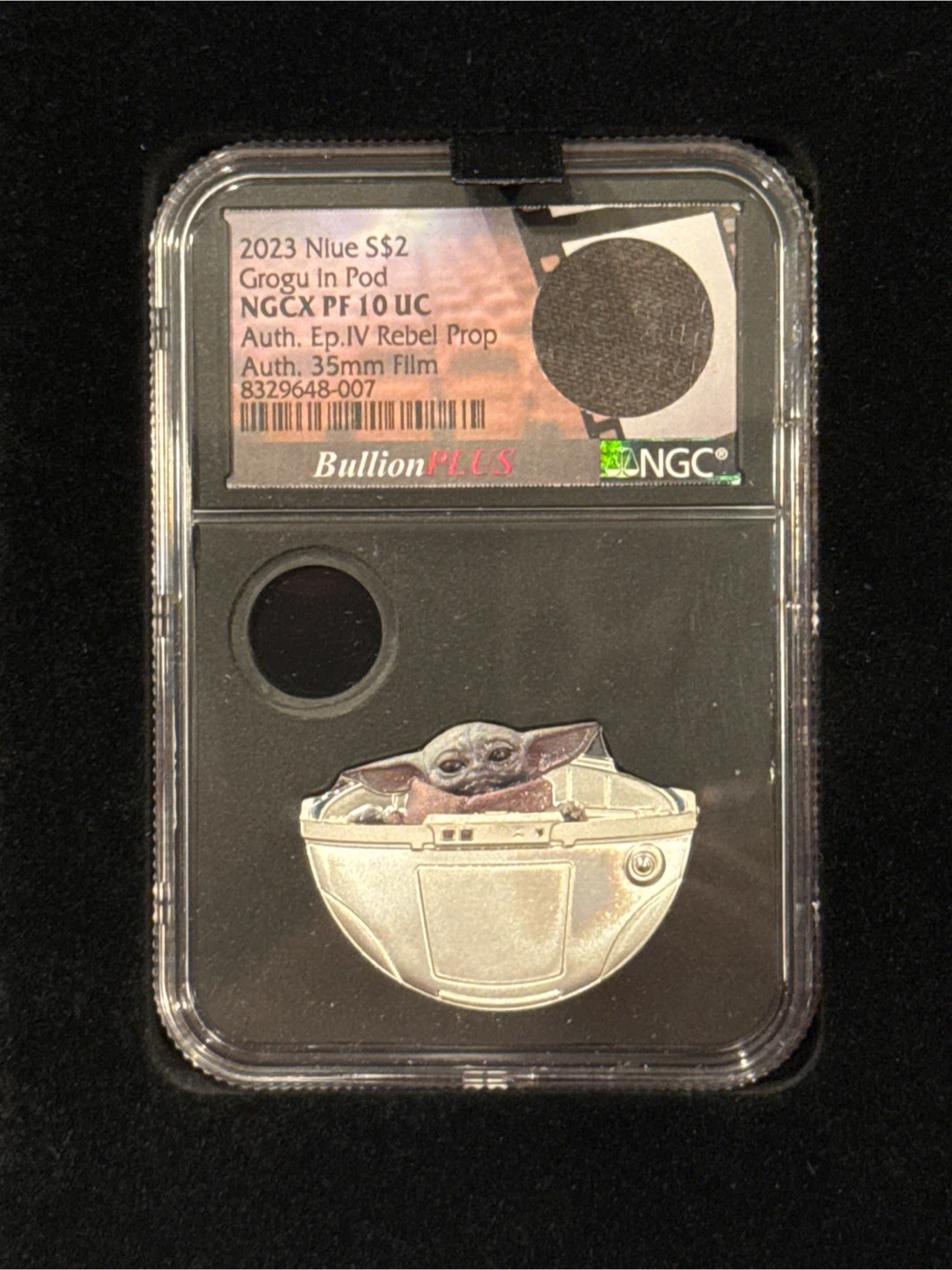 Bullion Plus Film Series Grogu In Pod NGCX PF 10 UC - photo 4