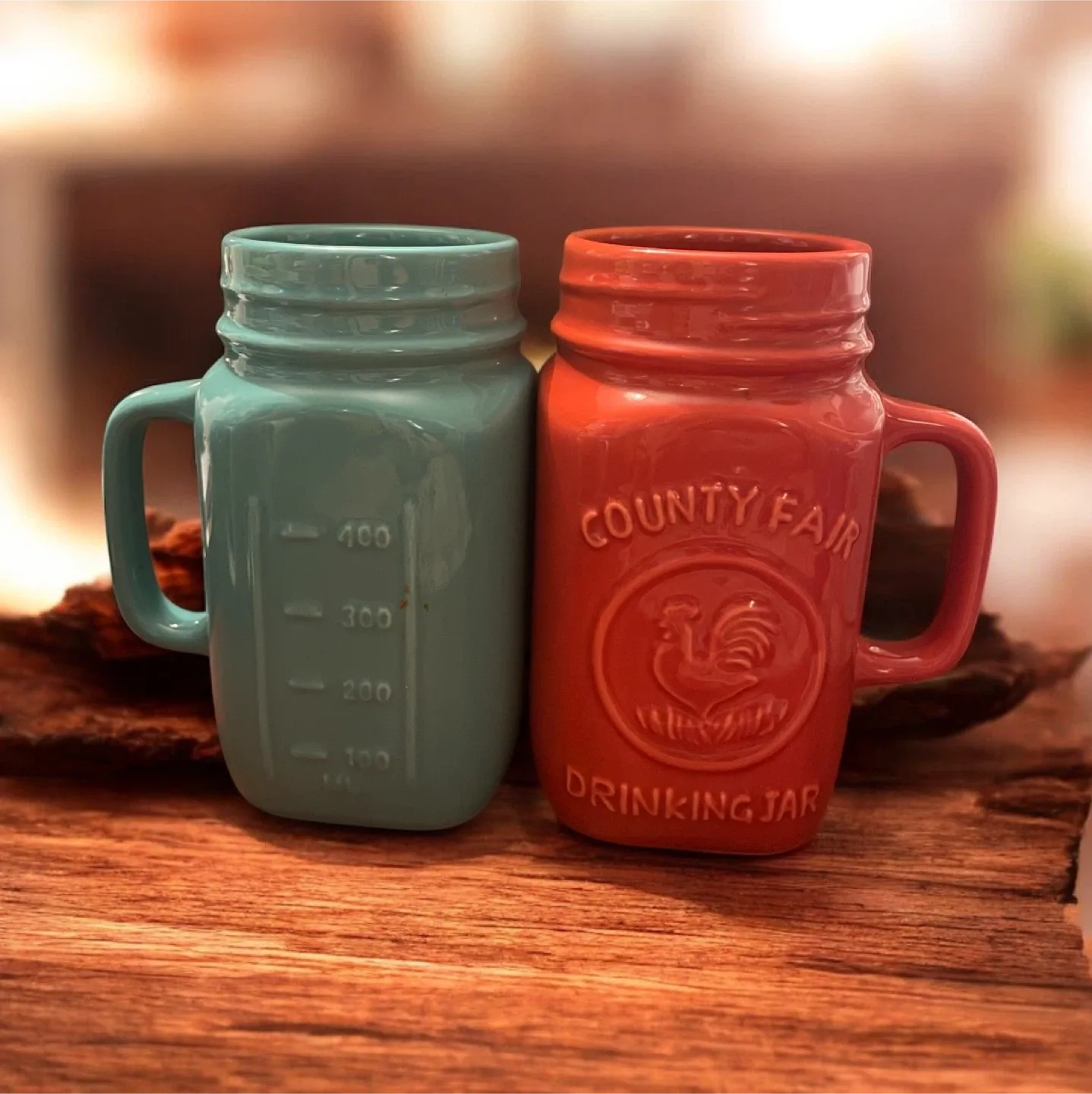 County Fair Drinking Jar Mugs - Set of 6 image indicator(2)