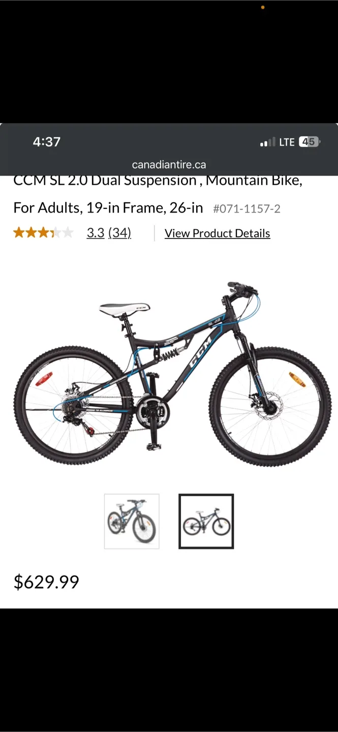 CCM SL 2.0 Mountain Bike image indicator(9)