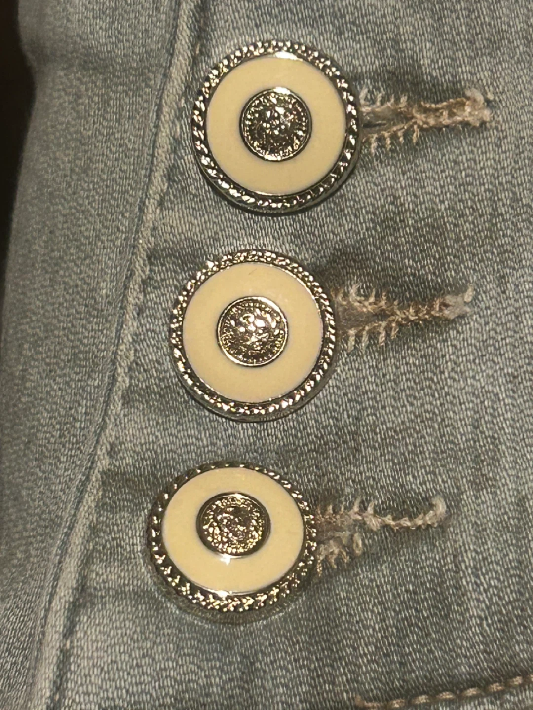 Versace Grey Jeans - Size 30 - photo 5