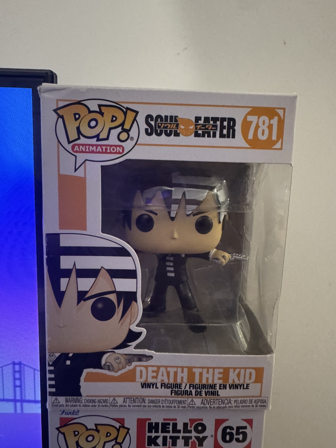 RARE VAULTED Funko Pop! Soul Eater: Death The Kid #781