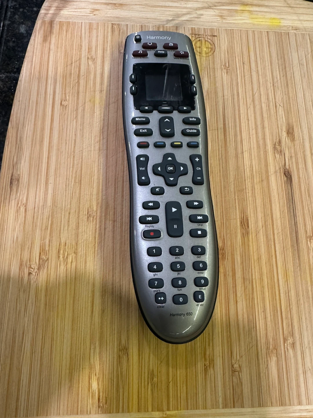 Logitech Harmony 650 Remote Control - photo 2