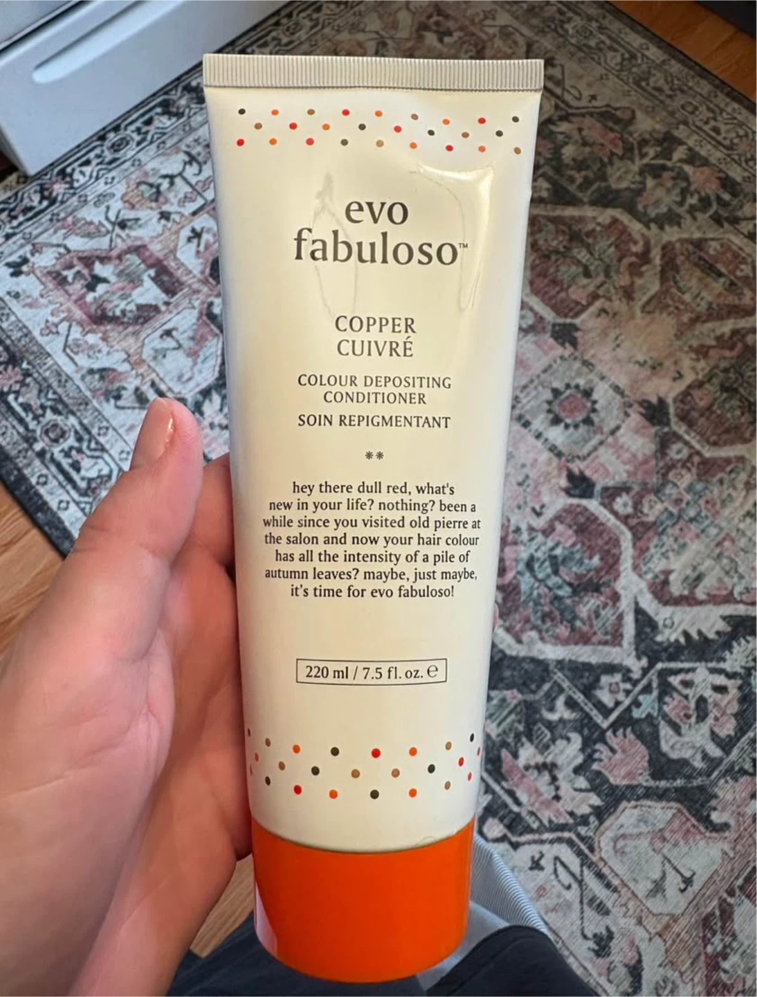 Evo Fabuloso Copper Colour Depositing Conditioner