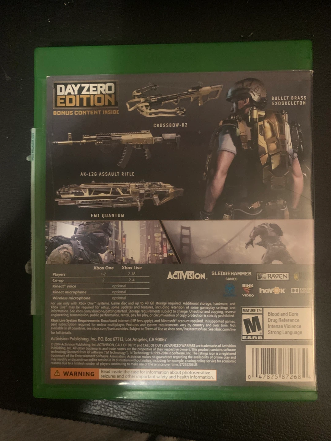 Call of Duty: Advanced Warfare - Day Zero Edition (Xbox One) - photo 2