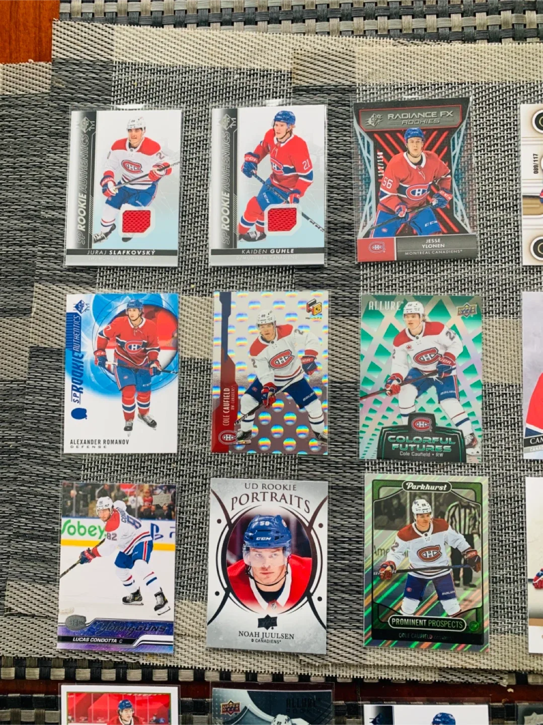 MTL Canadiens 30 Premium Upper Deck Hockey Trading Cards image indicator(2)