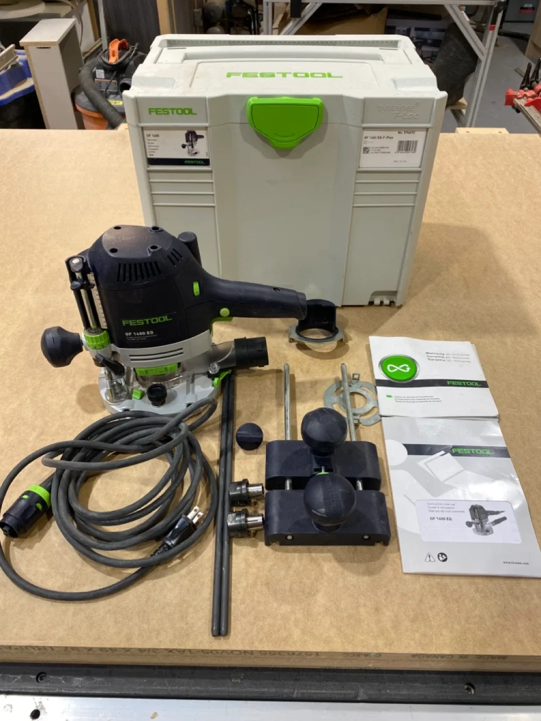 Festool OF 1400 EQ Router with Systainer thumbnail