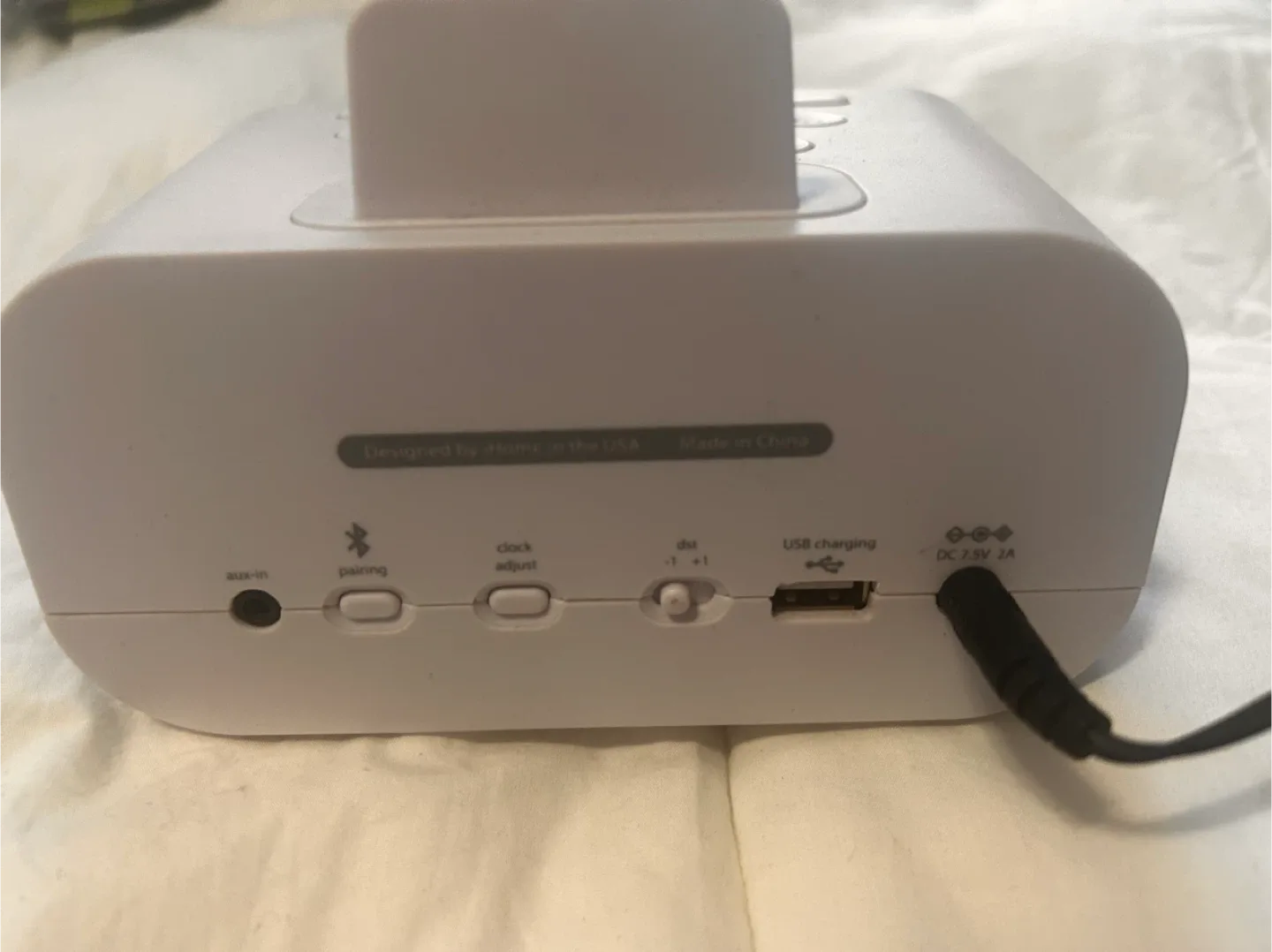 iHome Bluetooth Speaker Alarm Clock image indicator(5)