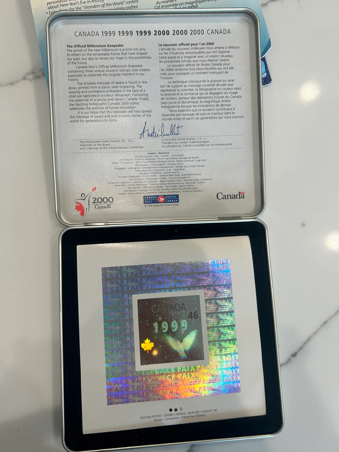 Millennium coin set Canada Post - photo 2