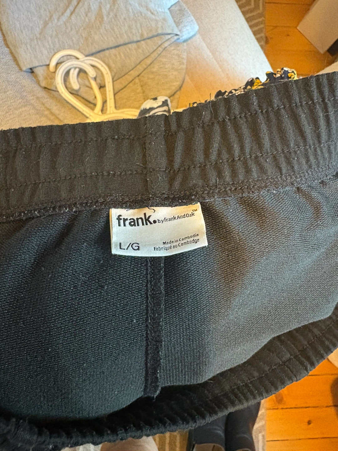 Frank and Oak Sweatpants 2 pairs - Size L/G - photo 2