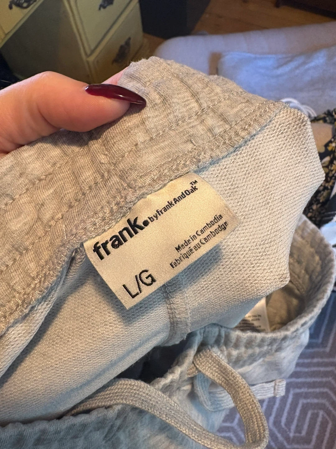 Frank and Oak Sweatpants 2 pairs - Size L/G - photo 4