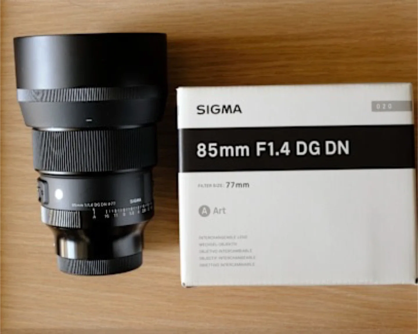 Sigma 85mm F1.4 DG DN Lens It's for Sony E-mount. image indicator(2)