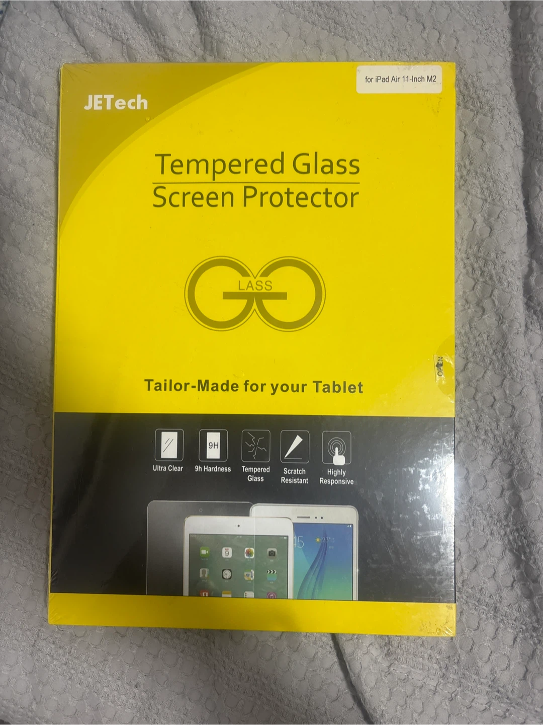 JETech Tempered Glass Screen Protector - iPad Air 11-Inch M2