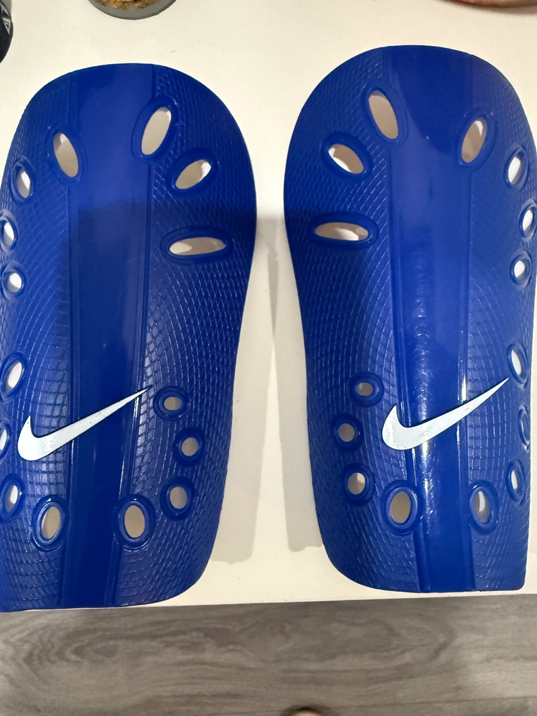 Nike Mercurial Lite Shin Guards - Blue, Size M