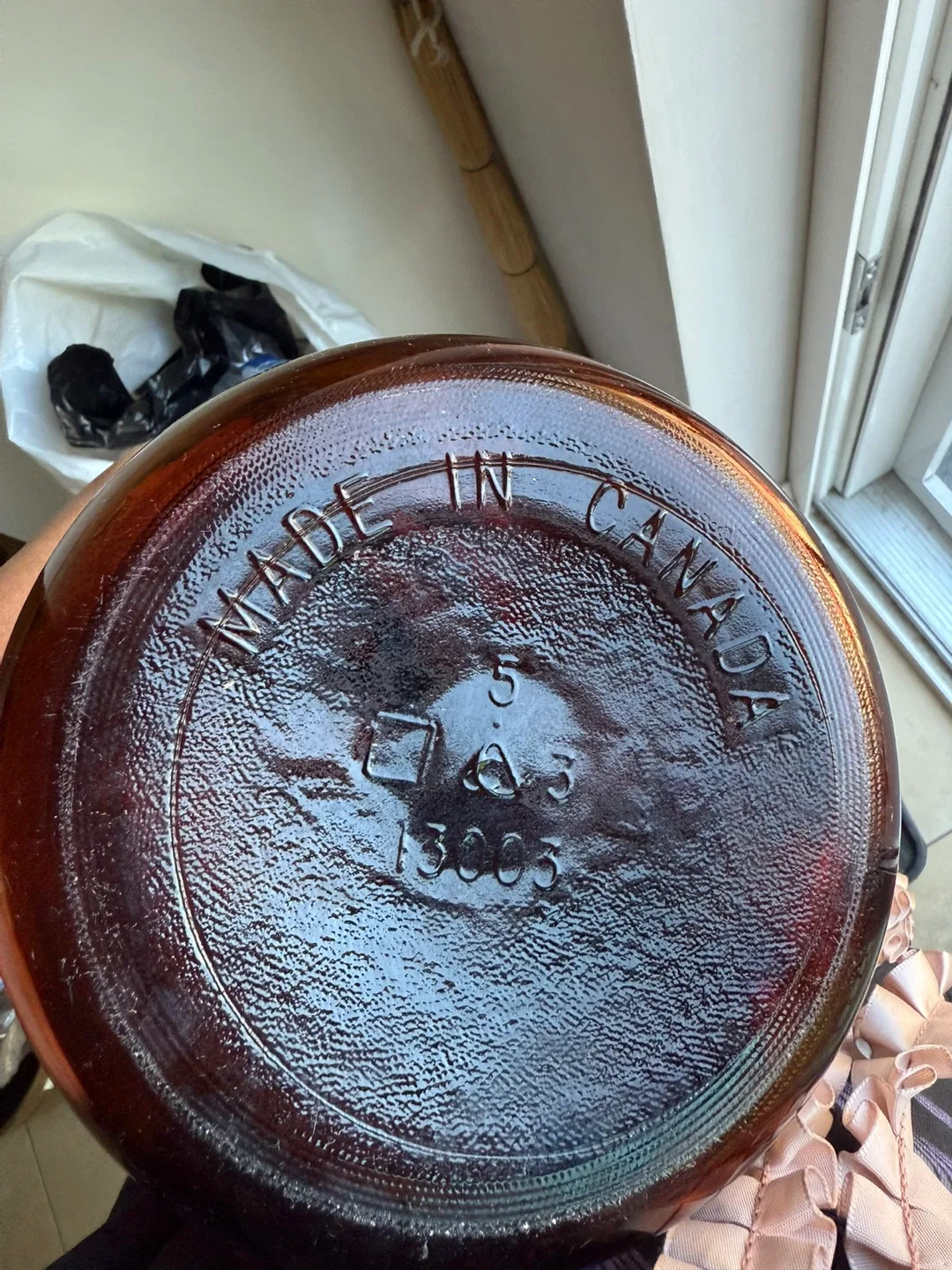 Set of 3 vintage glass jugs image indicator(3)