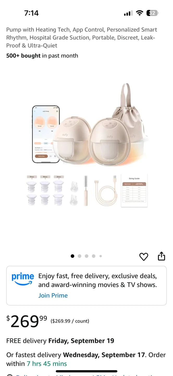 New eufy Wearable Breast Pump S1 image indicator(3)