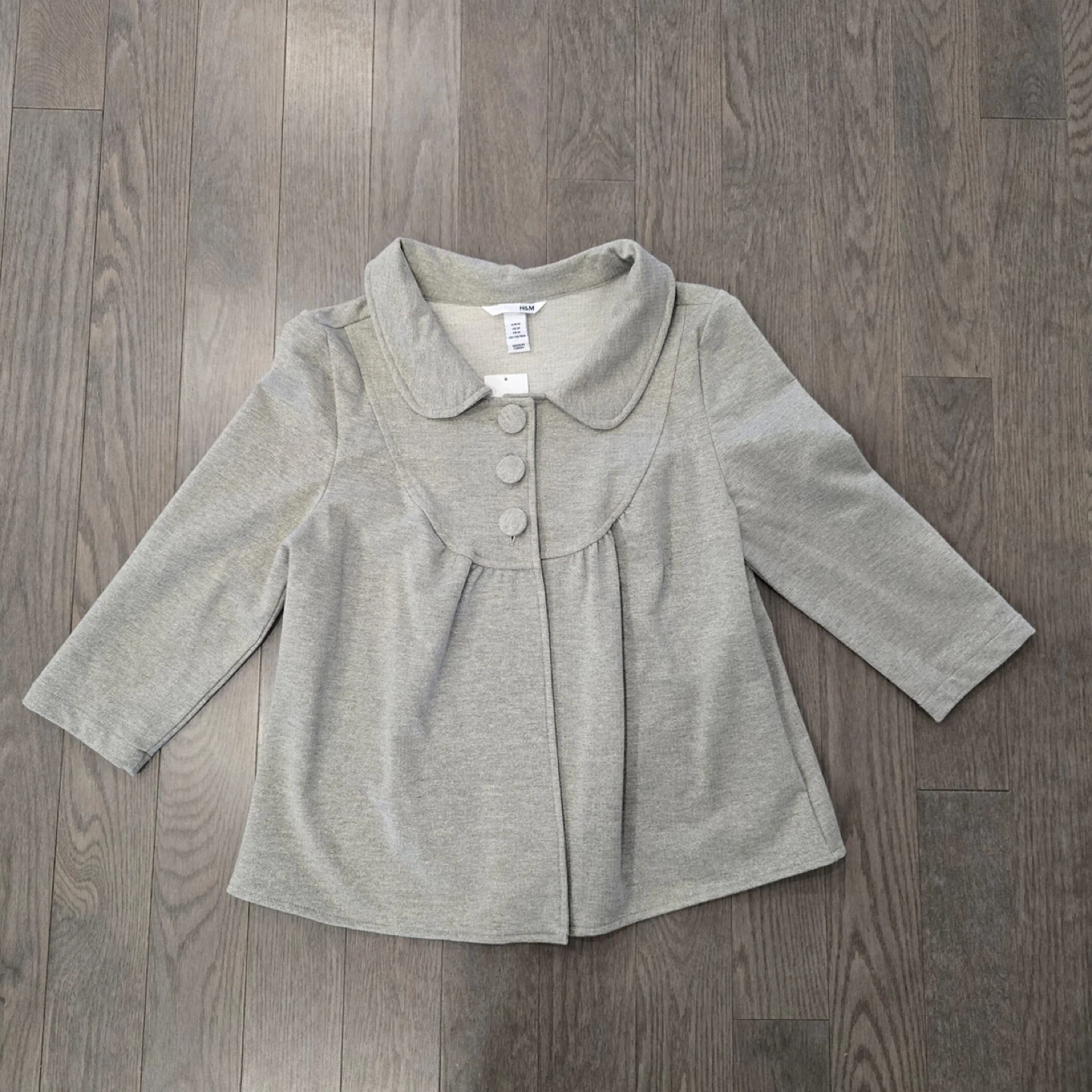 H&M Women Grey Jacket - Size M