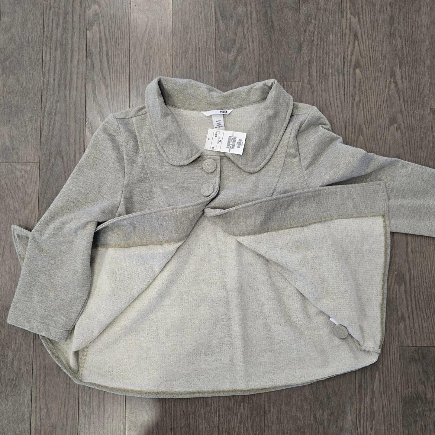 H&M Women Grey Jacket - Size M - photo 5