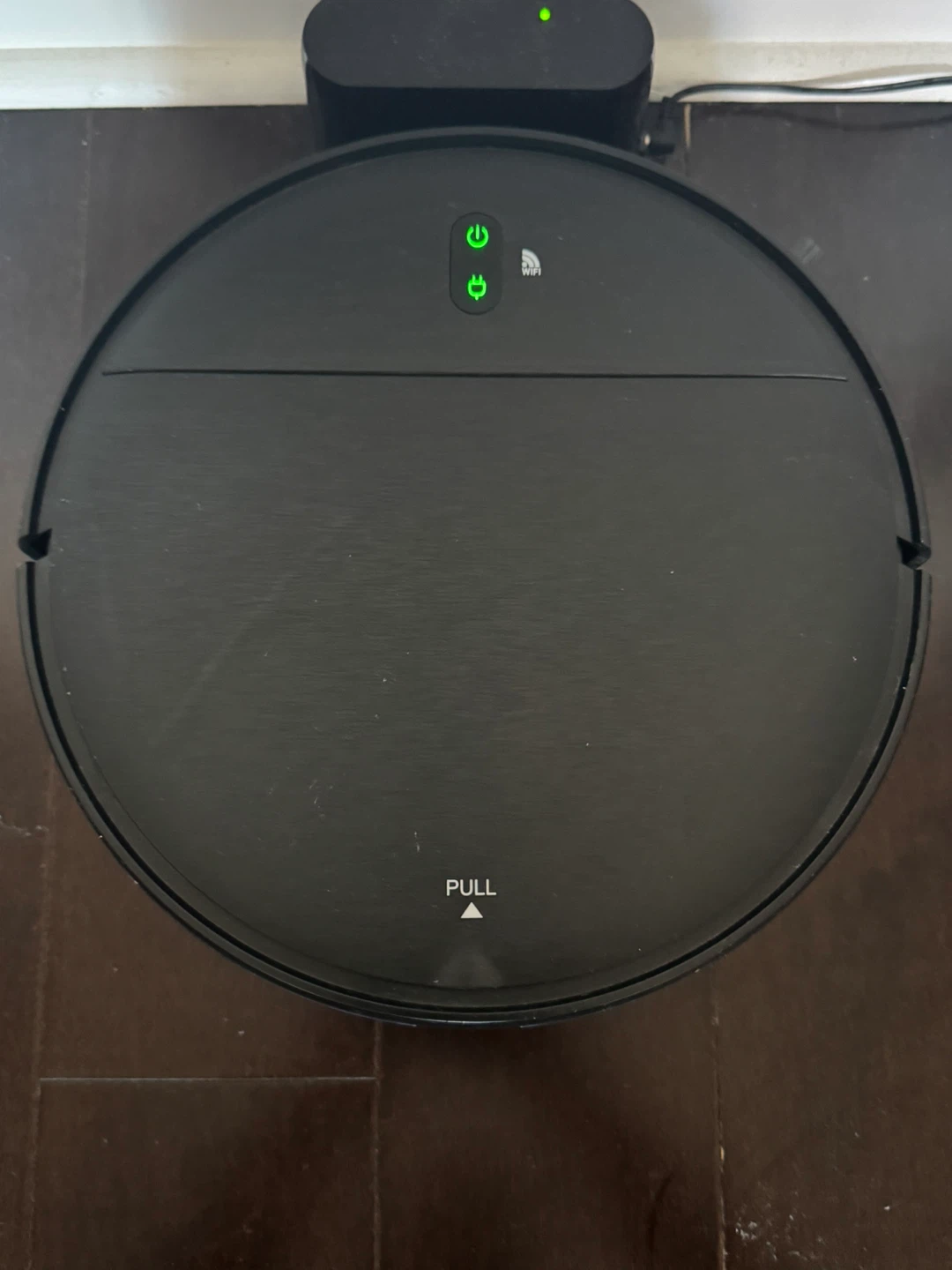 Black Robot Vacuum and Mop Combo Cleaner