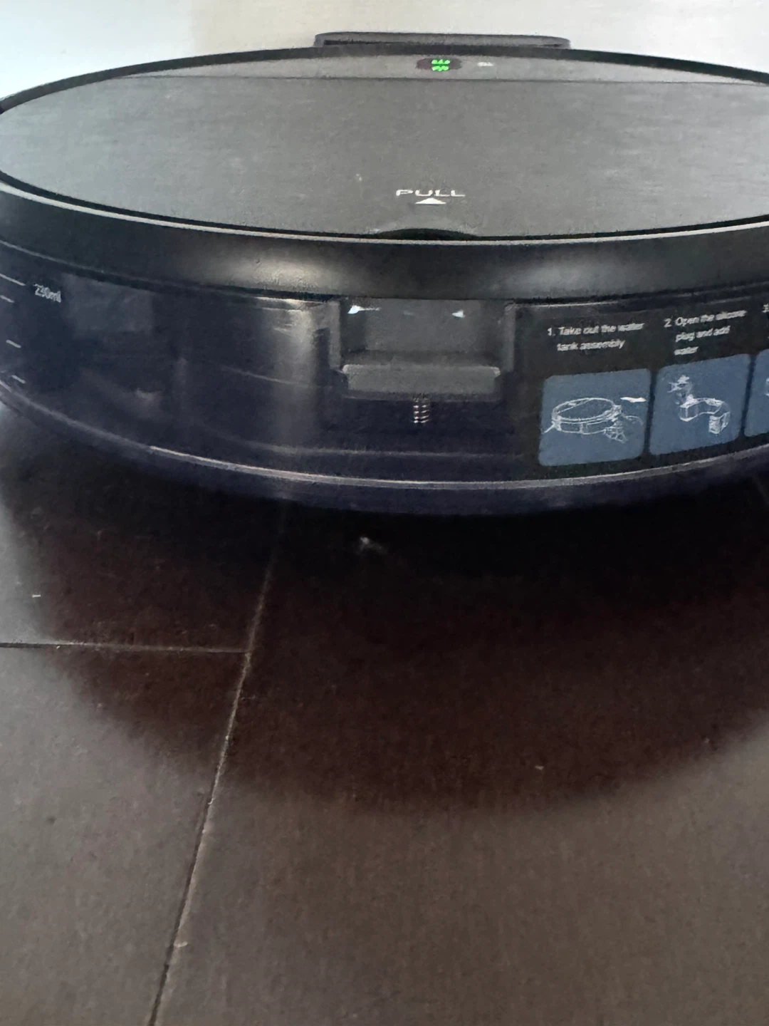 Black Robot Vacuum and Mop Combo Cleaner - photo 2