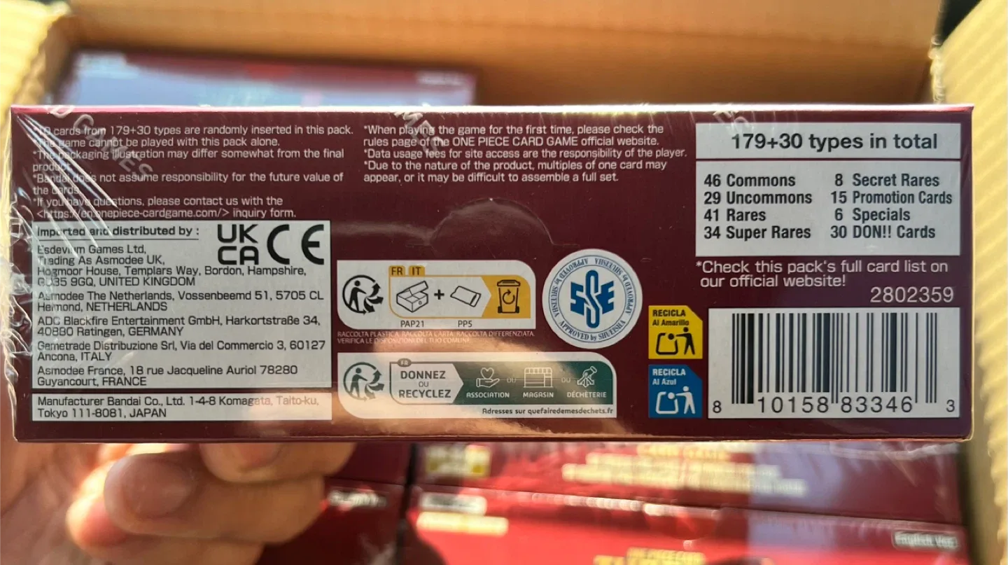 One Piece PRB-02 Booster Boxes Sealed image indicator(2)