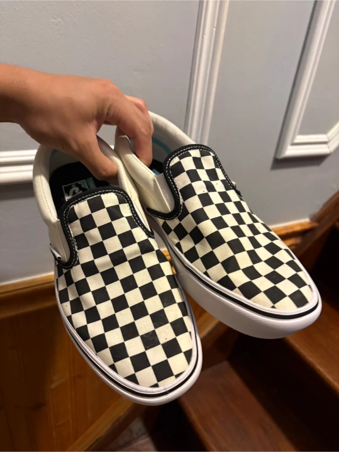 Vans ComfyCush Slip-On Checkerboard - US 6