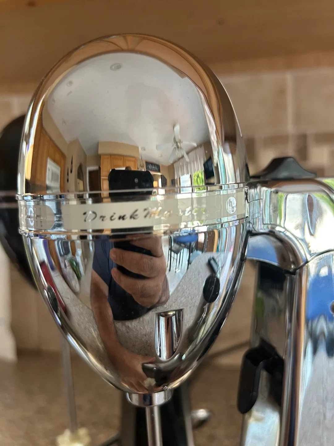 (2) two milk shake mixers. image indicator(4)