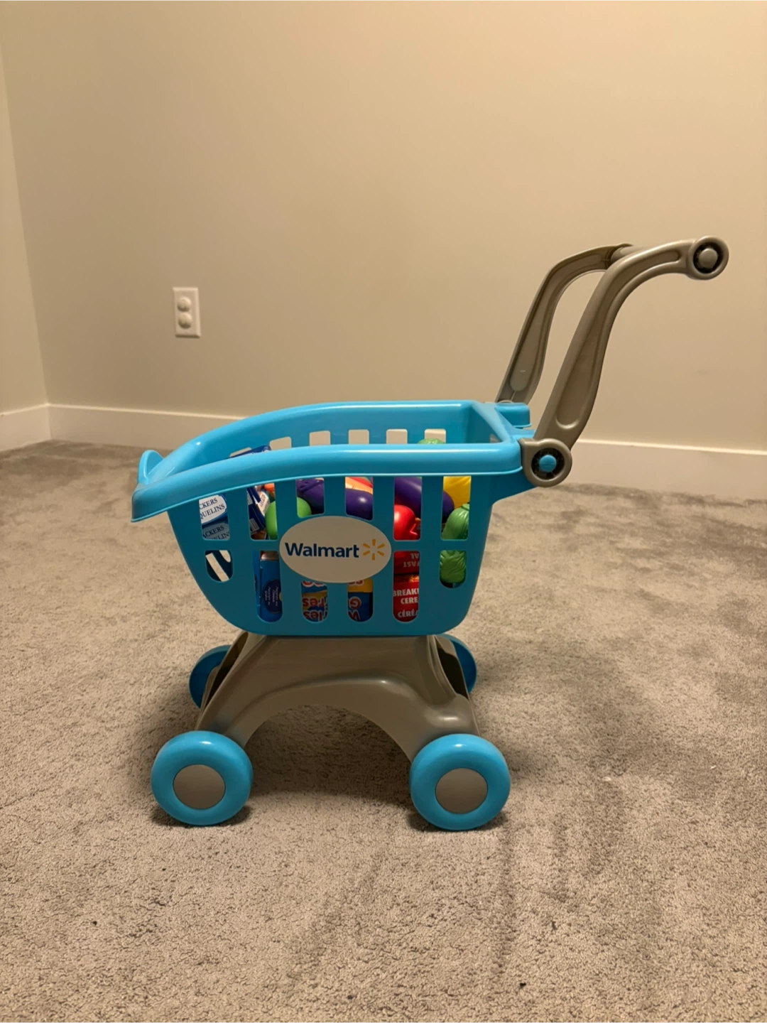 Walmart Toy Shopping Cart with Play Food - photo 3